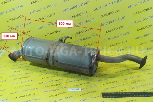 Банка глушителя Toyota Dyna, Toyoace 3RZ Банка глушителя    17420-75410