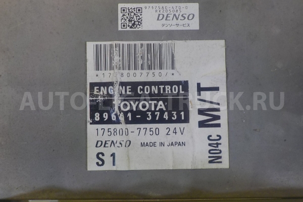 Блок управления ДВС Toyota Dyna, Toyoace Блок управления ДВС    89661-37431