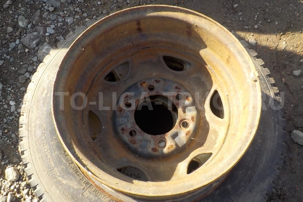 Диск R15.5xJ6  PCD 6x139.7  DIA 100  Nissan Диски колёсные    R15-5-J6