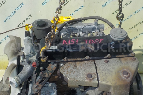 Двигатель в сборе Nissan Atlas TD27 - A151 ДВИГАТЕЛЬ TD27 1997  ALT-000268