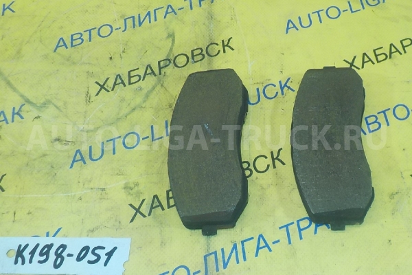 Колодки тормозные Mitsubishi Canter 4M51 Колодки тормозные 4M51 2003  MK449108