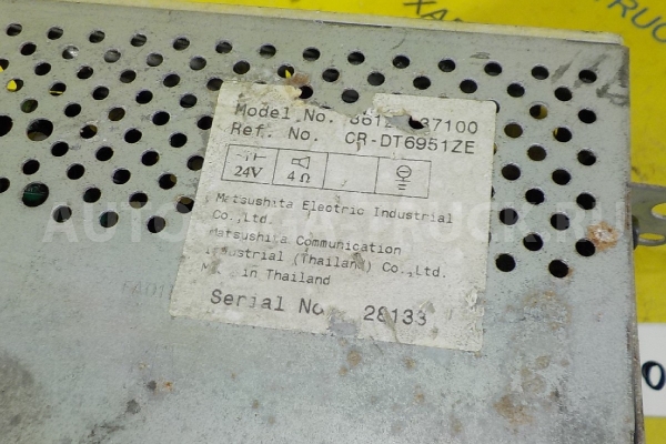 Магнитола Toyota Dyna, Toyoace Магнитола 86120-37100 Магнитола Toyota Dyna, Toyoace Магнитола 86120-37100