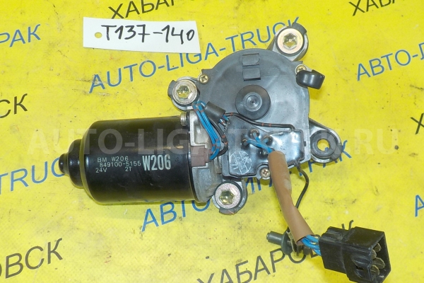 Мотор дворников Mazda Titan 4HF1 Мотор дворников 4HF1 1998  W207-67-340A