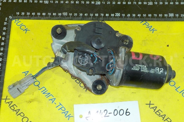 Мотор дворников Toyota Dyna, Toyoace 15B Мотор дворников 15B   85070-37020
