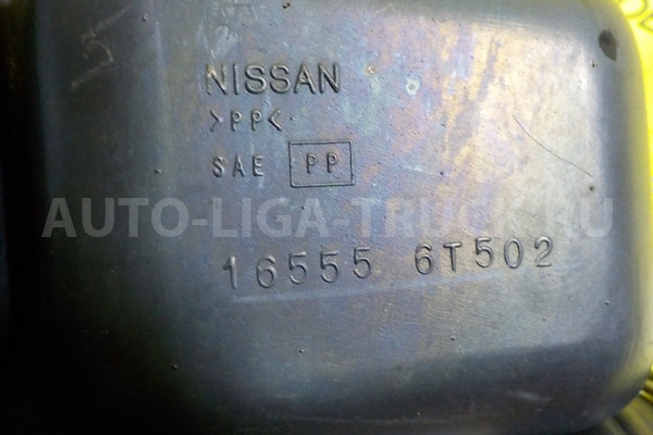 Патрубок фильтра Nissan Atlas QD32 Патрубок фильтра QD32 2005  16555-6T502