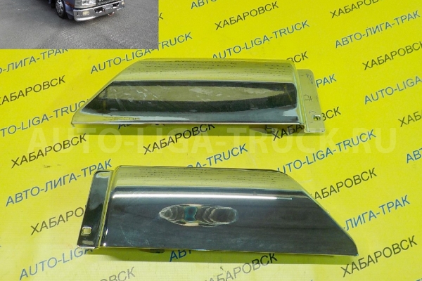 Накладка на подножку Mitsubishi Canter НАКЛАДКИ ХРОМ ПАРА 1993-2003 Подножка    MC139311