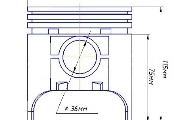 Поршень Isuzu Elf Поршень    8-98003-702-0