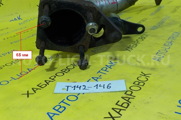 Приёмная труба глушителя Mazda Titan 4HG1 Приёмная труба глушителя 4HG1 2000  YJ15-40-500A