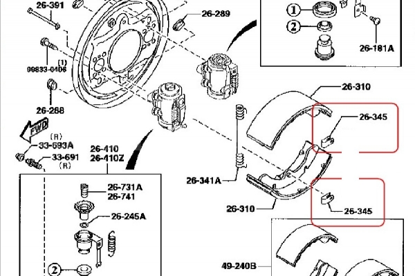 Пружина Mazda Titan VS Пружина VS 2001 1391-33-345 Пружина Mazda Titan VS Пружина VS 2001 1391-33-345