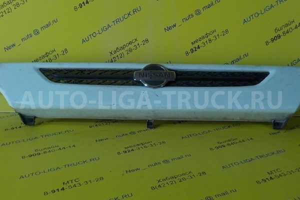 Решетка ФАР Nissan Atlas QD32 Решетка радиатора QD32 2001 62312-6T100 Решетка ФАР Nissan Atlas QD32 Решетка радиатора QD32 2001 62312-6T100