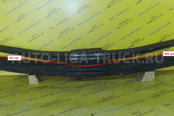 Рессора в сборе Toyota Dyna, Toyoace S05D Рессора в сборе S05D 2003  48210-37710