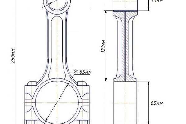 Шатун Mazda Titan Шатун    SE45-11-210