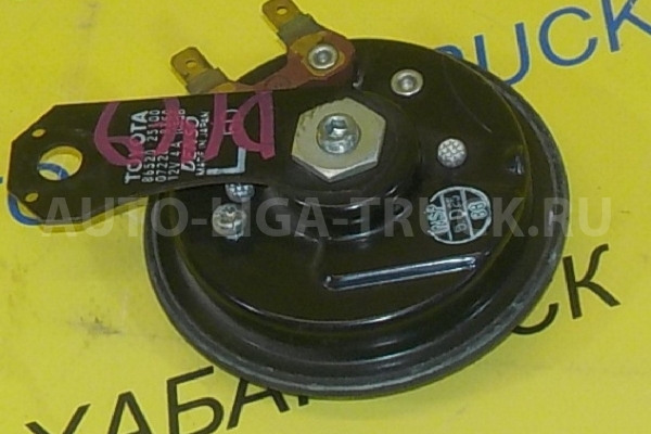 Сигнал ЗВУКОВОЙ Toyota Dyna, Toyoace 3L Гудок 3L 1998 86520-25100 Сигнал ЗВУКОВОЙ Toyota Dyna, Toyoace 3L Гудок 3L 1998 86520-25100