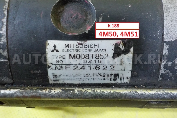 СТАРТЕР Mitsubishi Canter 4M51 СТАРТЕР 4M51 2001  ME241622
