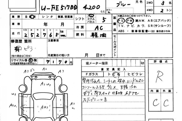 Кузов Mitsubishi canter 176 КУЗОВ    K-176