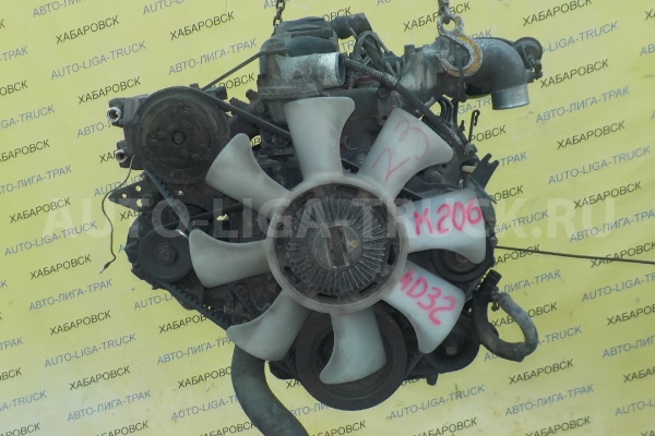 Двигатель в сборе Mitsubishi Canter 4Д32 - К206 (сайт) ДВИГАТЕЛЬ 4D32 1990 24 