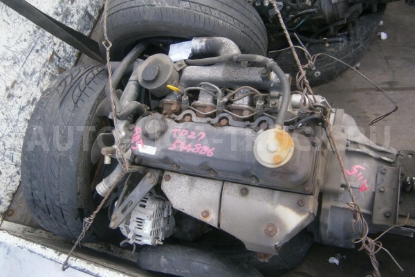 Двигатель Nissan Atlas 115 ДВИГАТЕЛЬ TD27 1997 12 
