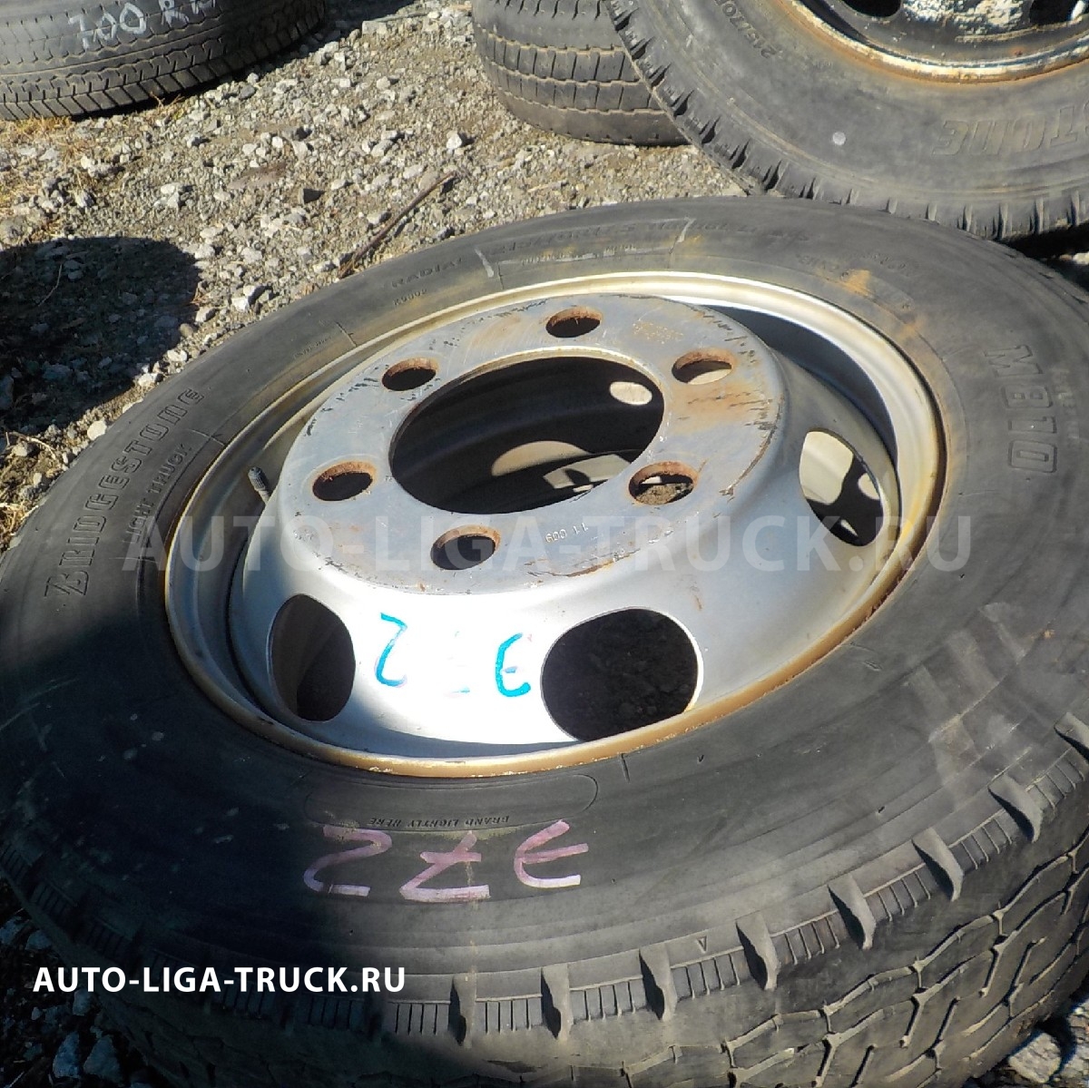 Диск R17.5x6J PCD 6x222.25 DIA 165 Isuzu Elf