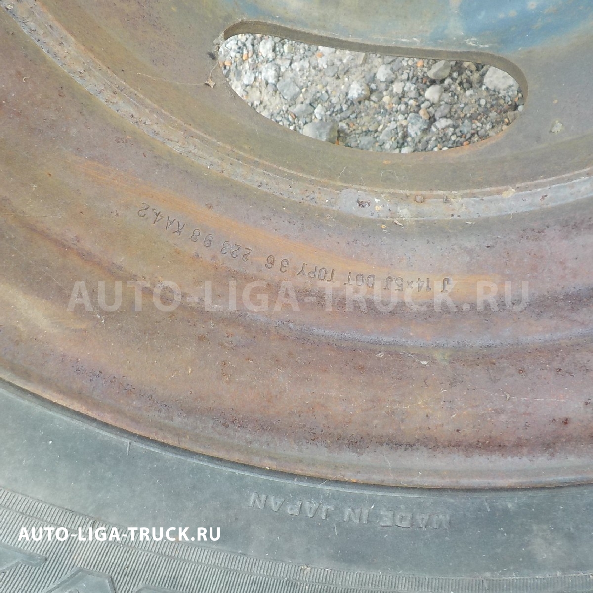 Диски R14x5J PCD 6x184 DIA 134 Mazda Titan