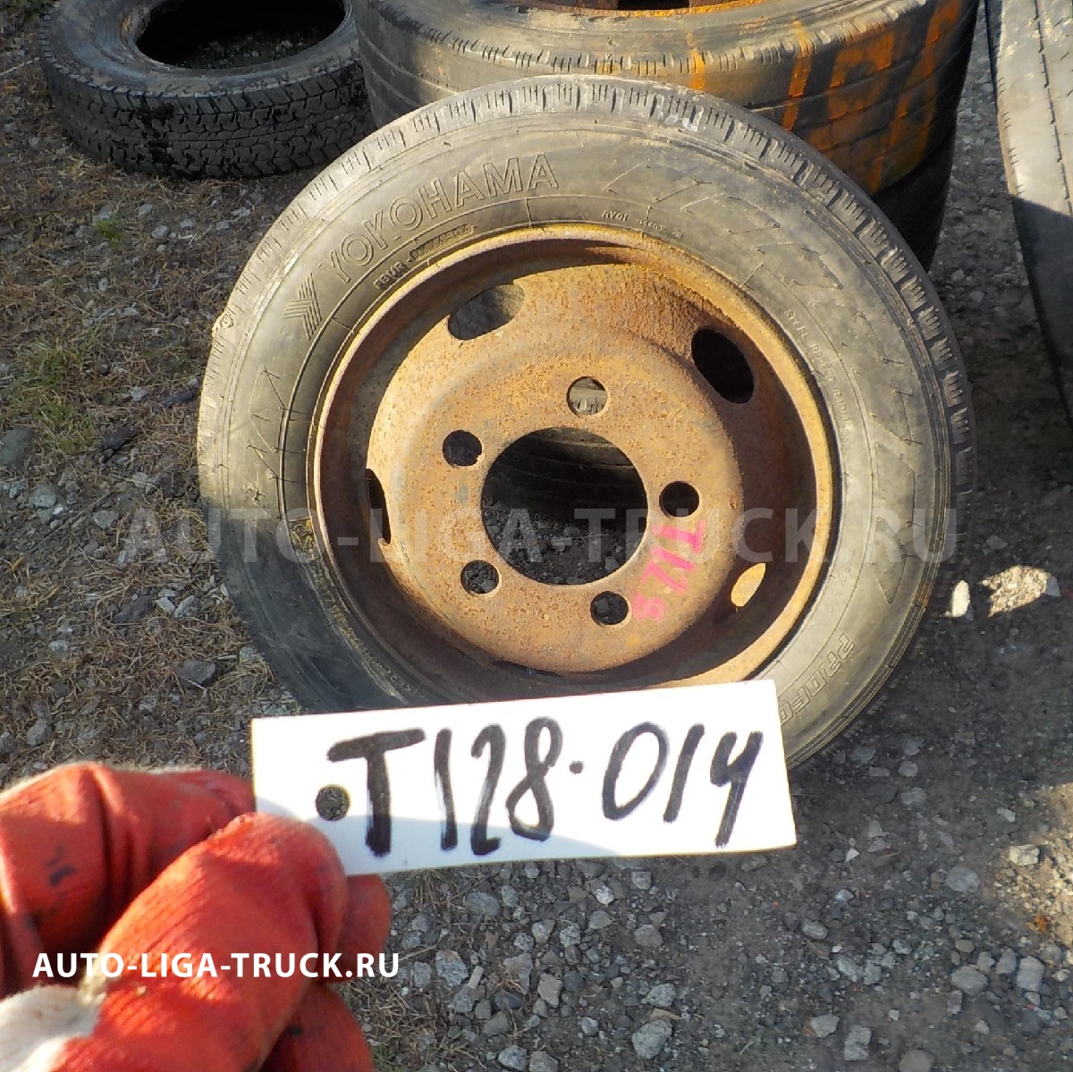 Диски R17,5xJ6 PCD 5x197 DIA 146 Mazda Titan T17-500801-03