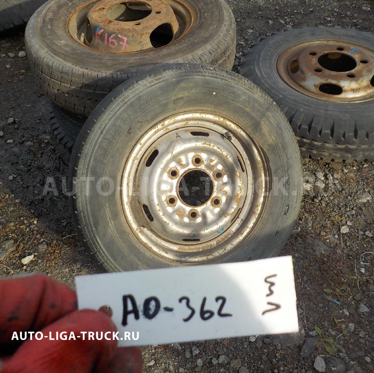 Шина 175 R14 LT 8PR BRIDGESTONE RD613 Steel DCD459