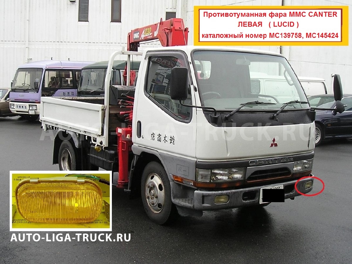 Туманка Mitsubishi Canter